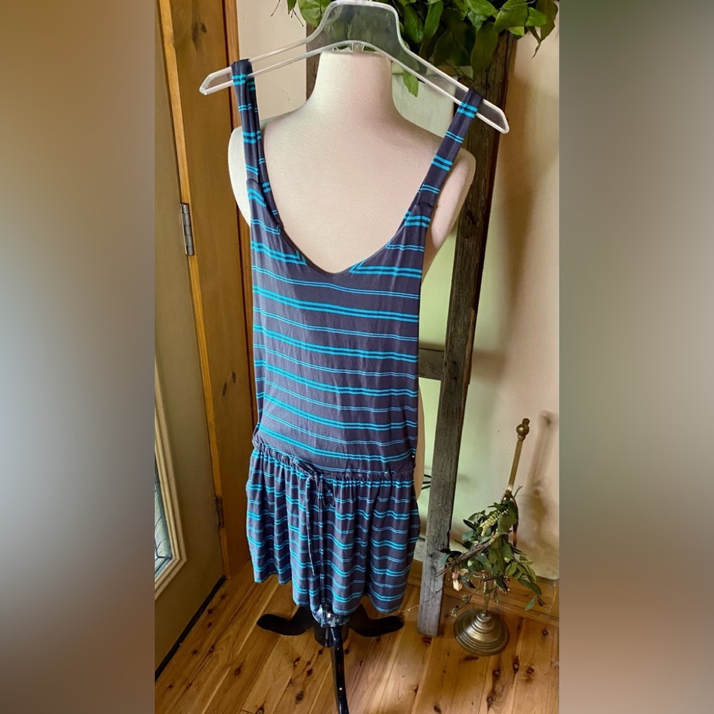 ✨Nordstrom Caslon Striped Print Sleeveless Short Romper✨
